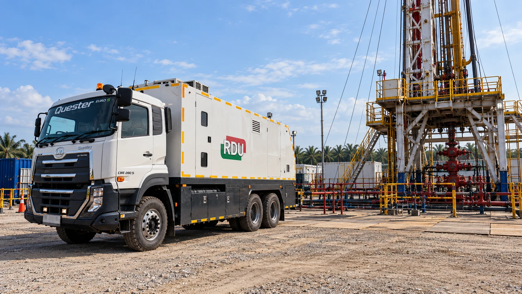 Additional view of Wireline Cabin Truck